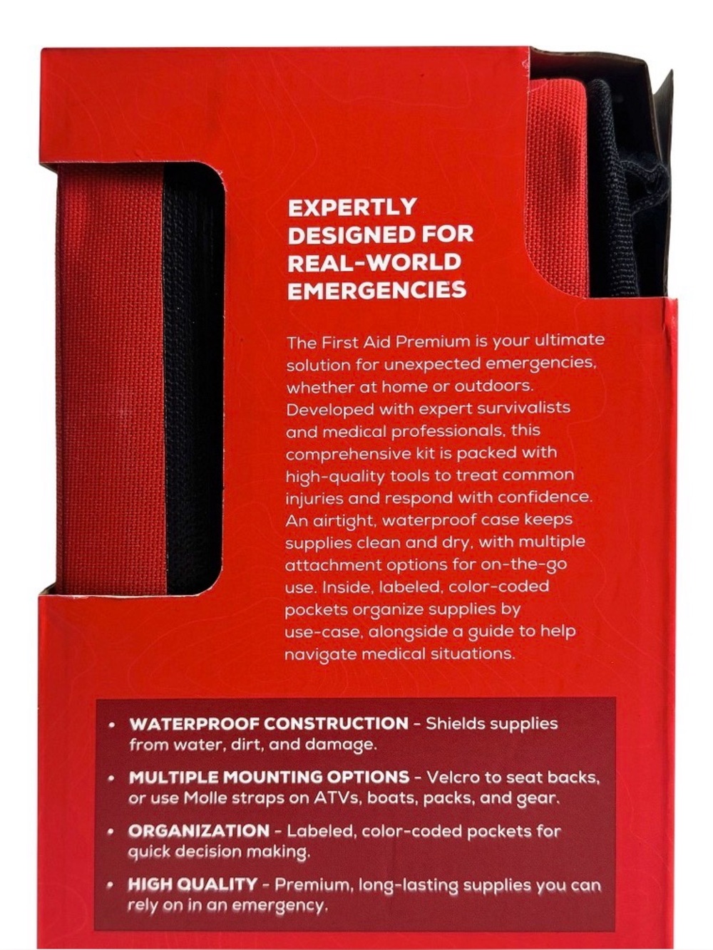 First Aid Premium Kit – Red - Picture 3 of 8